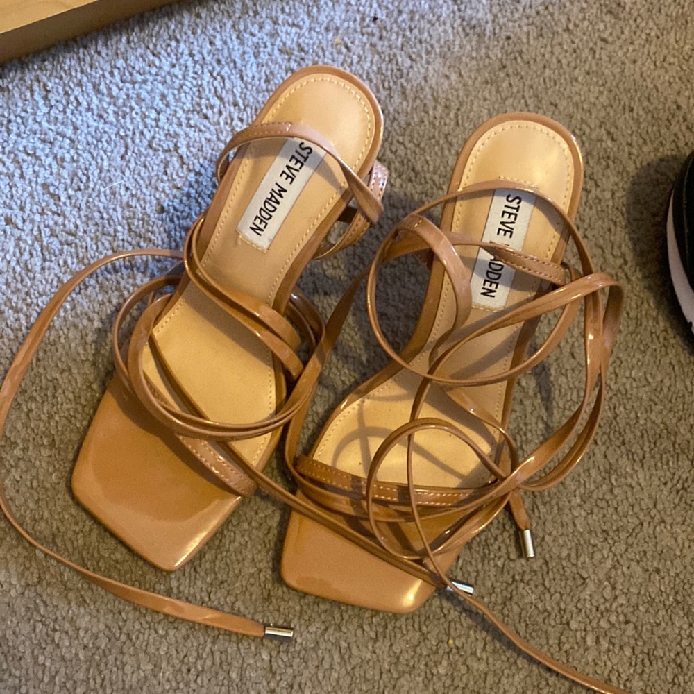 Steve Madden strap heels.